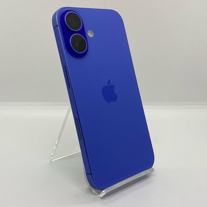 【全額返金保証】【最速発送】Apple iPhone iPhone 16 256GB ウルトラマリン SIMフリー 動作確認済 95%