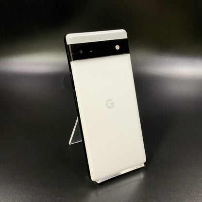 【全額返金保証】【最速発送】Google Pixel 6a 128GB Chalk SIMフリー GB17L 白ロム 動作確認済