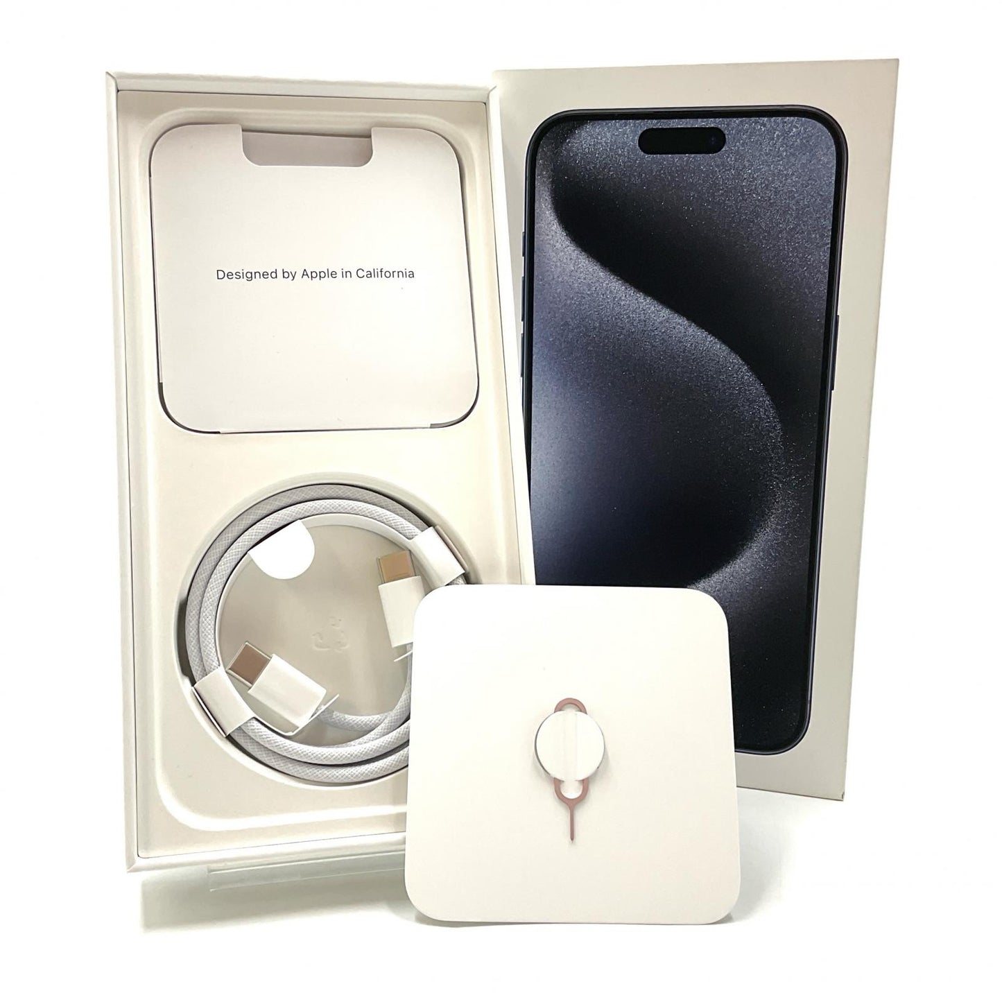 【全額返金保証】【最速発送】Apple iPhone iPhone 15 Pro Max 256GB ブルーチタニウム SIMフリー 白ロム 美品 動作確認済 97%