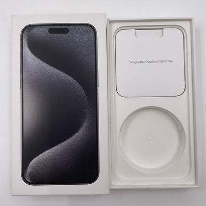 【全額返金保証】【最速発送】Apple iPhone iPhone 15 Pro Max 512GB ブラックチタニウム au 白ロム 美品 動作確認済 85%