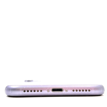 【最速発送】Apple iPhone iPhone 11 64GB パープル Softbank 白ロム【難有】 80%