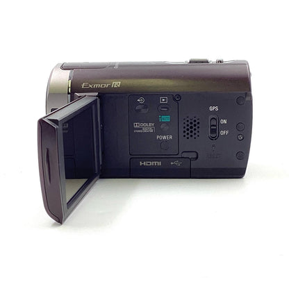 【最速発送】Sony HDR-CX370　デジタルHDビデオカメラレコーダー　ボルドーブラウン【難有】