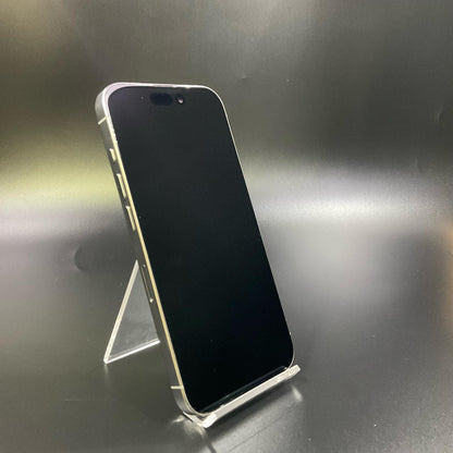 【全額返金保証】【最速発送】Apple iPhone iPhone 15 Pro 128GB ホワイト SIMフリー 白ロム 美品 動作確認済 87%