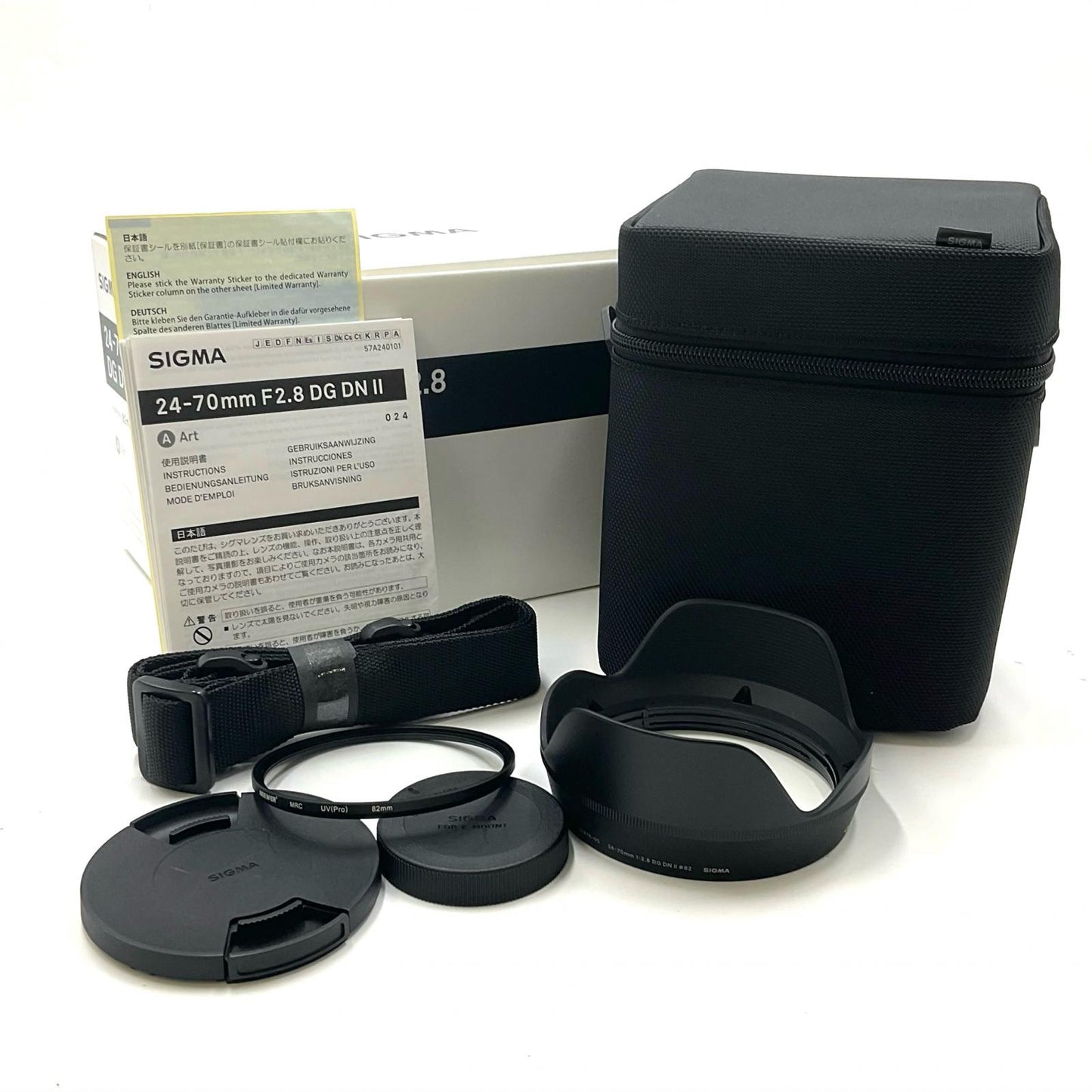 【全額返金保証】【最速発送】Sony 24-70mm F2.8 DG DN II [ソニーE用] 美品 動作確認済
