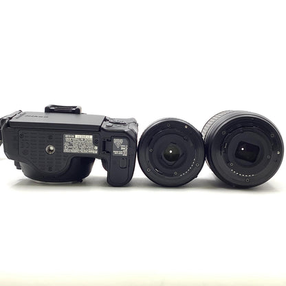 【全額返金保証】【最速発送】Nikon デジタル一眼 D5600 ダブルズームキット 動作確認済
