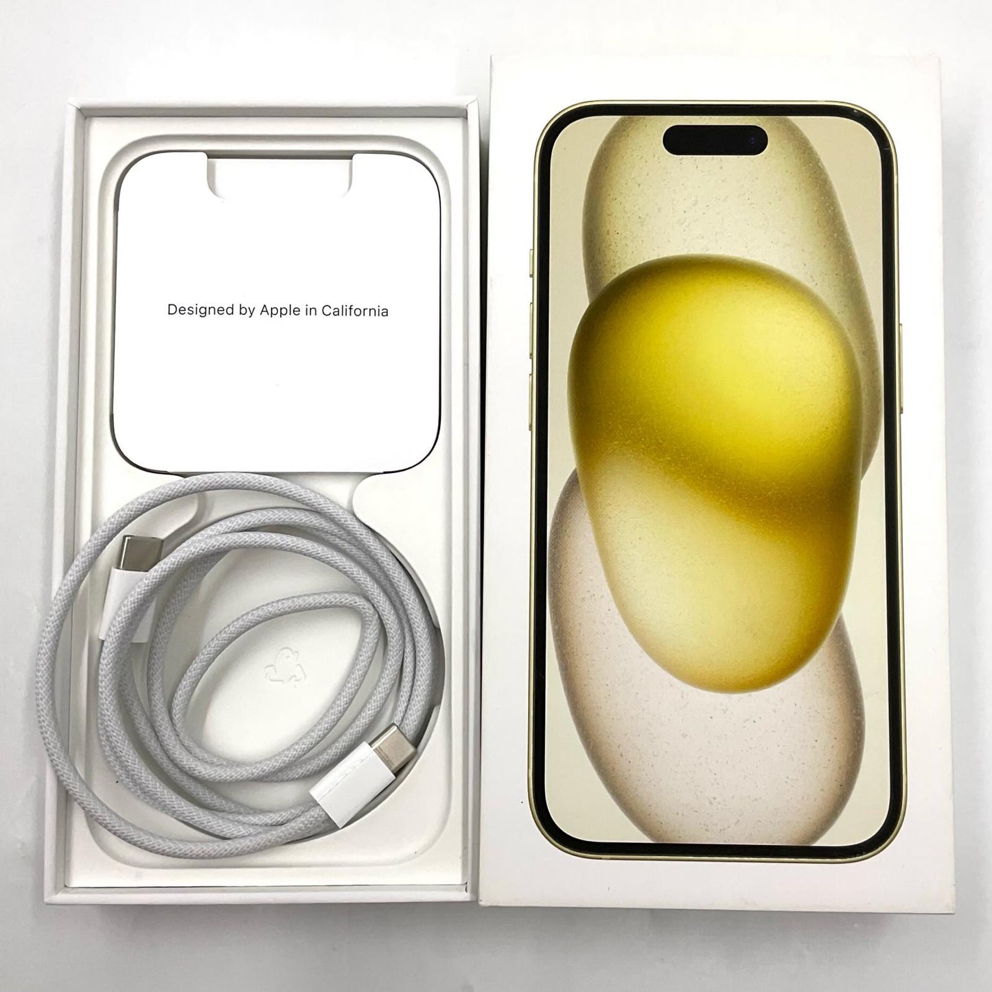 【全額返金保証】【最速発送】Apple iPhone iPhone 15 128GB イエロー SIMフリー 白ロム 動作確認済 100%