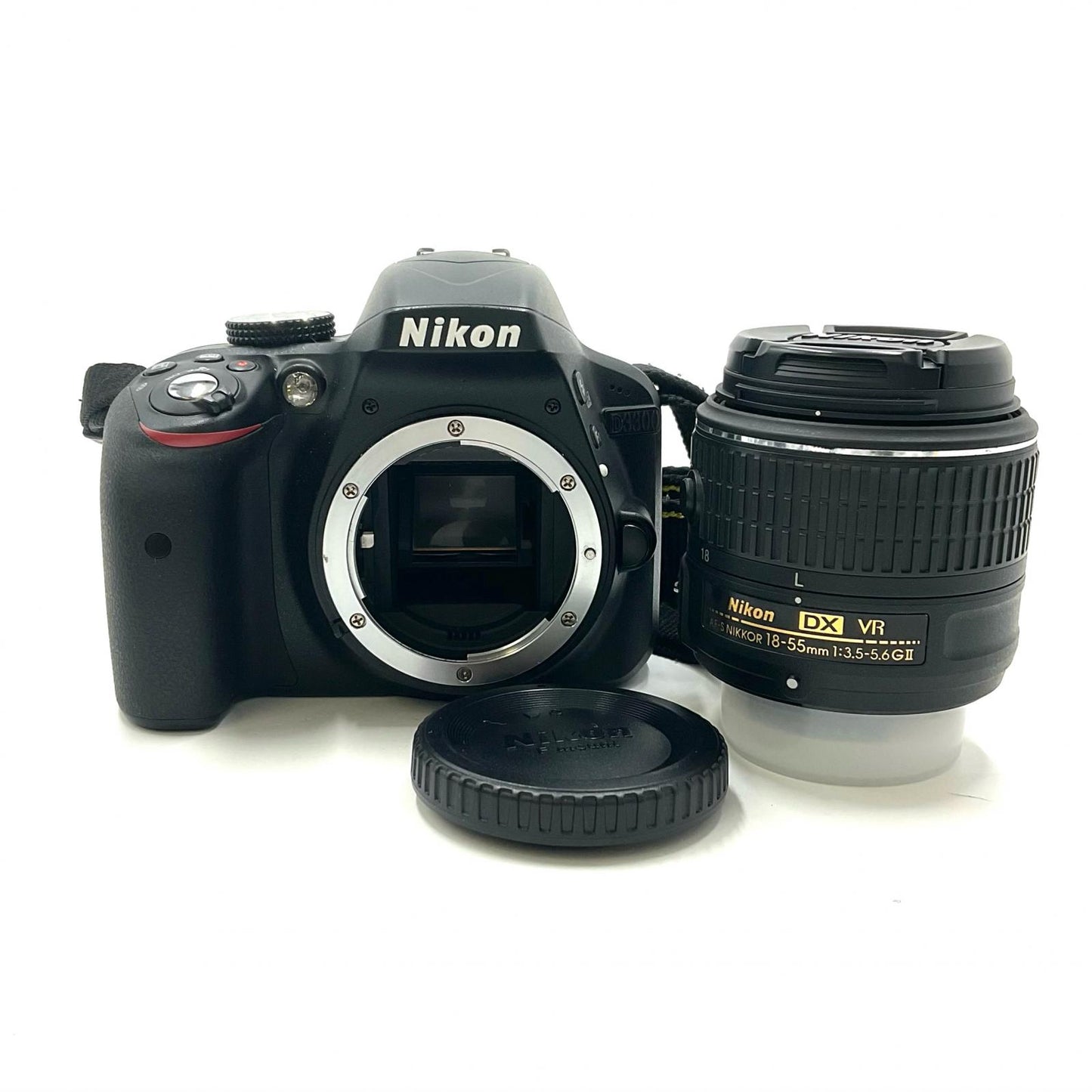 【全額返金保証】【最速発送】Nikon デジタル一眼 D3300 18-55 VRII レンズキット [ブラック] 動作確認済