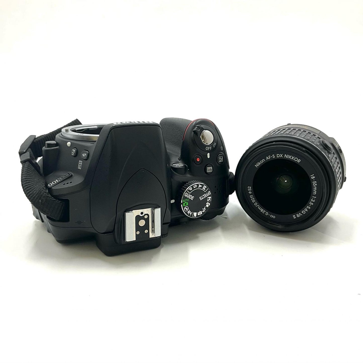 【全額返金保証】【最速発送】Nikon デジタル一眼 D3300 18-55 VRII レンズキット [ブラック] 動作確認済