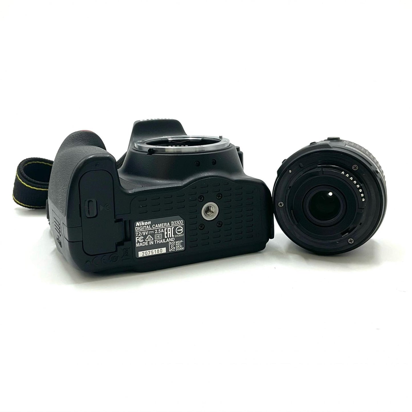 【全額返金保証】【最速発送】Nikon デジタル一眼 D3300 18-55 VRII レンズキット [ブラック] 動作確認済