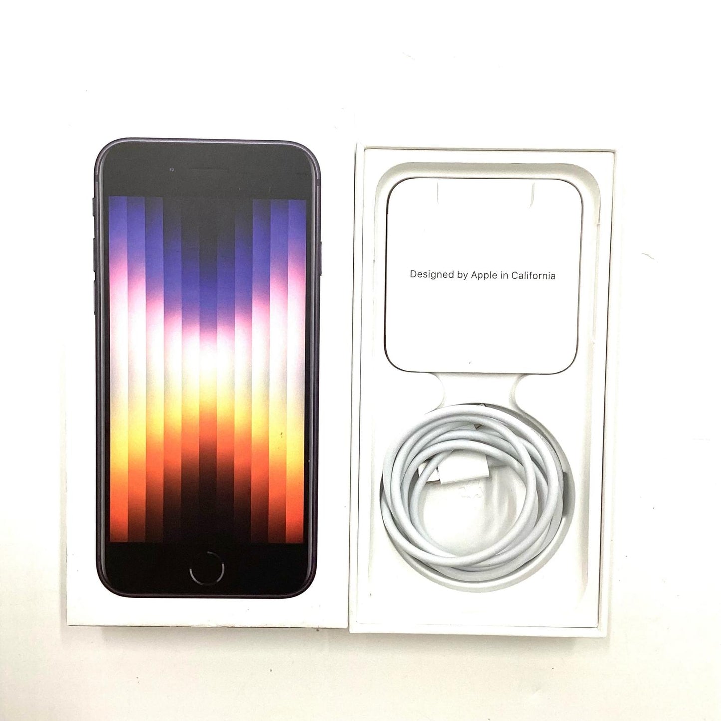 【全額返金保証】【最速発送】Apple iPhone iPhone SE（第3世代） 64GB ブラック Softbank SIMフリー 白ロム 美品 動作確認済 87%