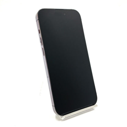 【全額返金保証】【最速発送】Apple iPhone iPhone 14 Pro 256GB ディープパープル docomo 白ロム 動作確認済 77%