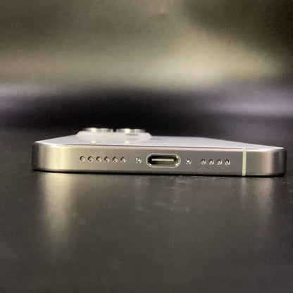 【全額返金保証】【最速発送】Apple iPhone iPhone 15 Pro Max 256GB ホワイトチタニウム SIMフリー 白ロム 美品 動作確認済 93%