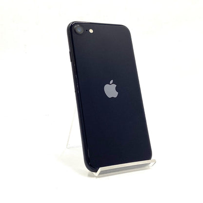 【全額返金保証】【最速発送】Apple iPhone iPhone SE（第3世代） 64GB ミッドナイト Softbank SIMフリー 白ロム 動作確認済 90%