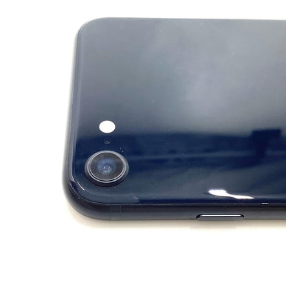 【全額返金保証】【最速発送】Apple iPhone iPhone SE（第3世代） 64GB ミッドナイト Softbank SIMフリー 白ロム 動作確認済 90%