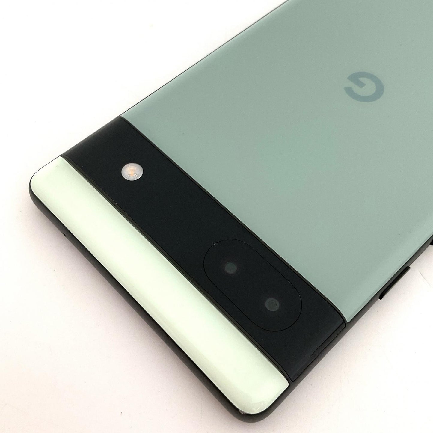 【全額返金保証】【最速発送】Google Pixel 6a 128GB Sage au GB17L 白ロム 動作確認済