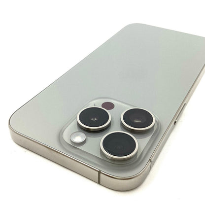 【全額返金保証】【最速発送】Apple iPhone iPhone 15 Pro 256GB ナチュラルチタニウム SIMフリー 白ロム 超美品 動作確認済 100%