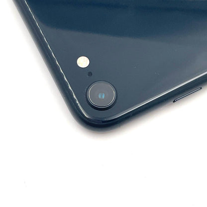 【全額返金保証】【最速発送】Apple iPhone iPhone SE（第3世代） 64GB ミッドナイト Softbank SIMフリー 白ロム 美品 動作確認済 85%