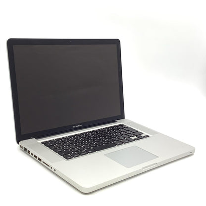 【最速発送】Apple MacBook Pro 15インチ 2012 2.6GHz クアッドコア Intel core i7 8GB HDD 750GB シルバー【難有】