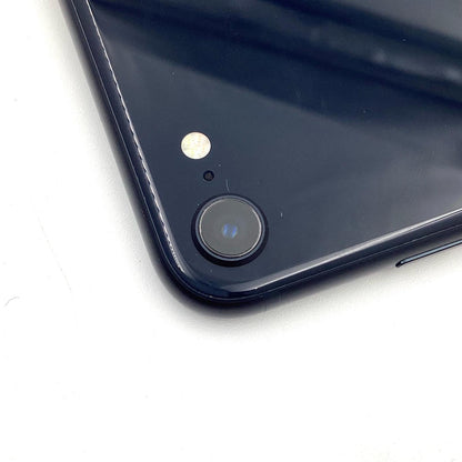 【全額返金保証】【最速発送】Apple iPhone iPhone SE（第3世代） 64GB ミッドナイト Softbank SIMフリー 白ロム 動作確認済 86%