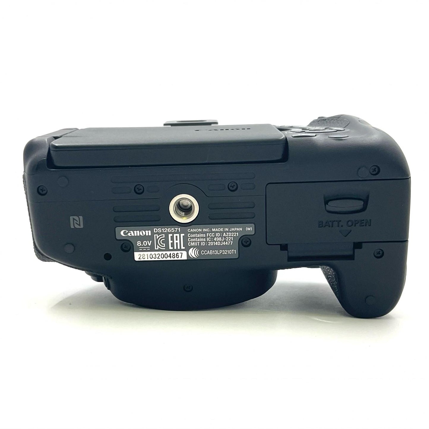 【全額返金保証】【最速発送】Canon デジタル一眼 EOS Kiss X8i ボディ ブラック 美品 動作確認済