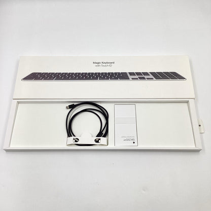 【全額返金保証】【最速発送】Apple Magic Keyboard With Touch ID MMMR3J/A 美品 動作確認済