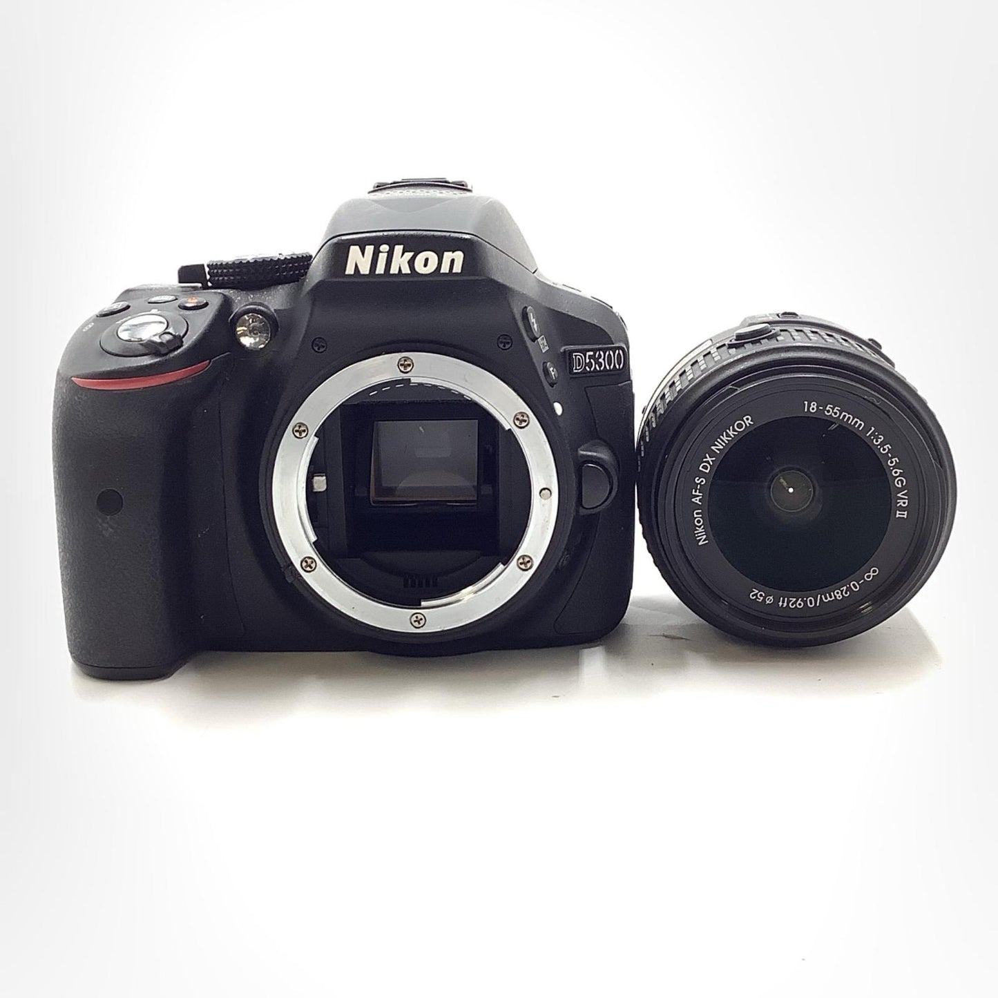 【全額返金保証】【最速発送】Nikon デジタル一眼 D5300 18-55 VR IIレンズキット [ブラック] ブラック 動作確認済
