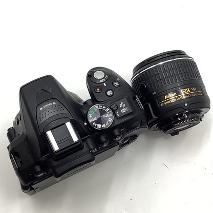 【全額返金保証】【最速発送】Nikon デジタル一眼 D5300 18-55 VR IIレンズキット [ブラック] ブラック 動作確認済