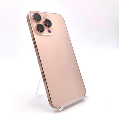 【全額返金保証】【最速発送】Apple iPhone iPhone 16 Pro Max 256GB デザートチタニウム SIMフリー 白ロム 超美品 動作確認済 100%