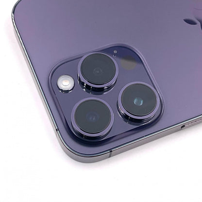 【全額返金保証】【最速発送】Apple iPhone iPhone 14 Pro Max 512GB ディープパープル SIMフリー 白ロム 動作確認済 80%