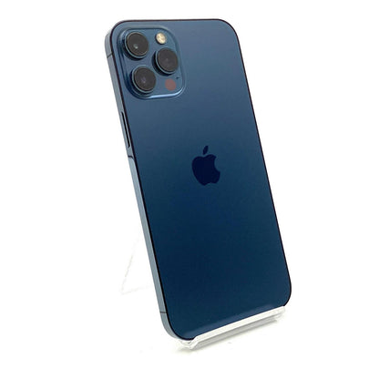 【全額返金保証】【最速発送】Apple iPhone iPhone 12 Pro Max 256GB パシフィックブルー au 白ロム 動作確認済 76%