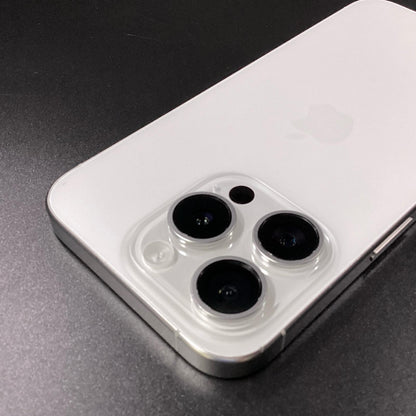 【全額返金保証】【最速発送】Apple iPhone iPhone 15 Pro 512GB ホワイトチタニウム SIMフリー 白ロム 動作確認済 86%
