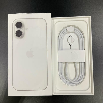 【全額返金保証】【最速発送】Apple iPhone iPhone 16 128GB ホワイト SIMフリー 白ロム 超美品 動作確認済 100%