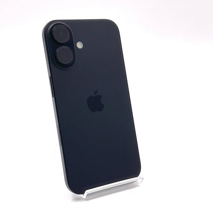 【全額返金保証】【最速発送】Apple iPhone iPhone 16 128GB ブラック SIMフリー 白ロム 美品 動作確認済 90%