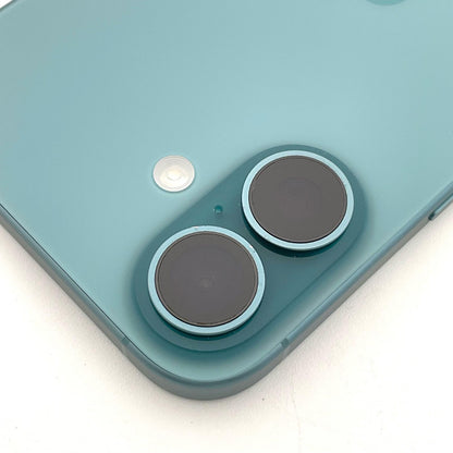 【全額返金保証】【最速発送】Apple iPhone iPhone 16 128GB ティール SIMフリー 白ロム 美品 動作確認済 100%