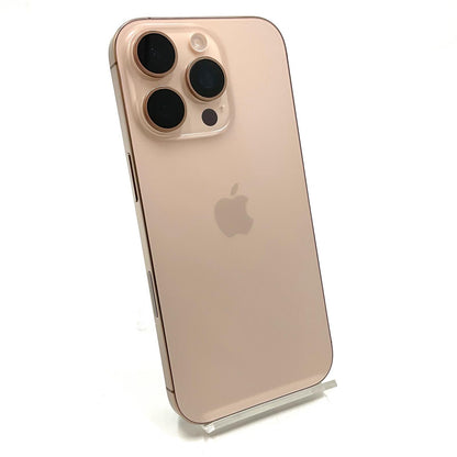 【全額返金保証】【最速発送】Apple iPhone iPhone Pro 16 Pro 512GB デザートチタニウム SIMフリー 白ロム 美品 動作確認済 93%