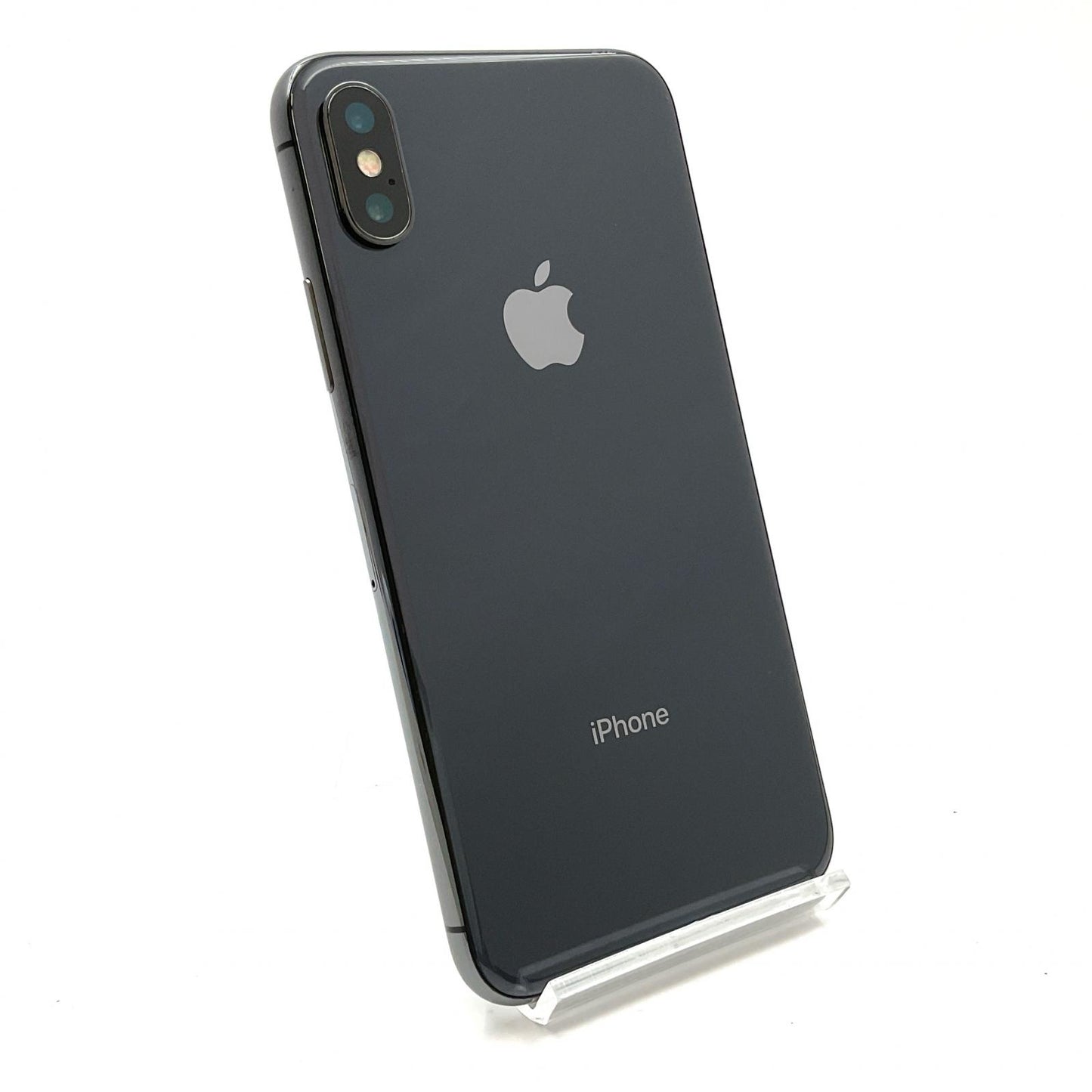 【全額返金保証】【最速発送】Apple iPhone iPhone X 256GB スペースグレイ au SIMフリー 白ロム 動作確認済 88%