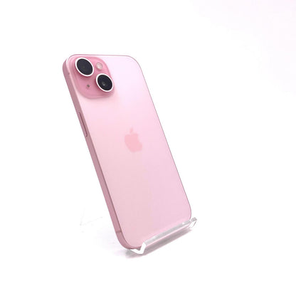 【全額返金保証】【最速発送】Apple iPhone iPhone 15 128GB ピンク SIMフリー 白ロム 動作確認済 89%