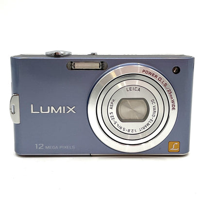 【全額返金保証】【最速発送】Panasonic コンパクトデジタルカメラ LUMIX DMC-FX60 [ラベンダーブルー] 動作確認済