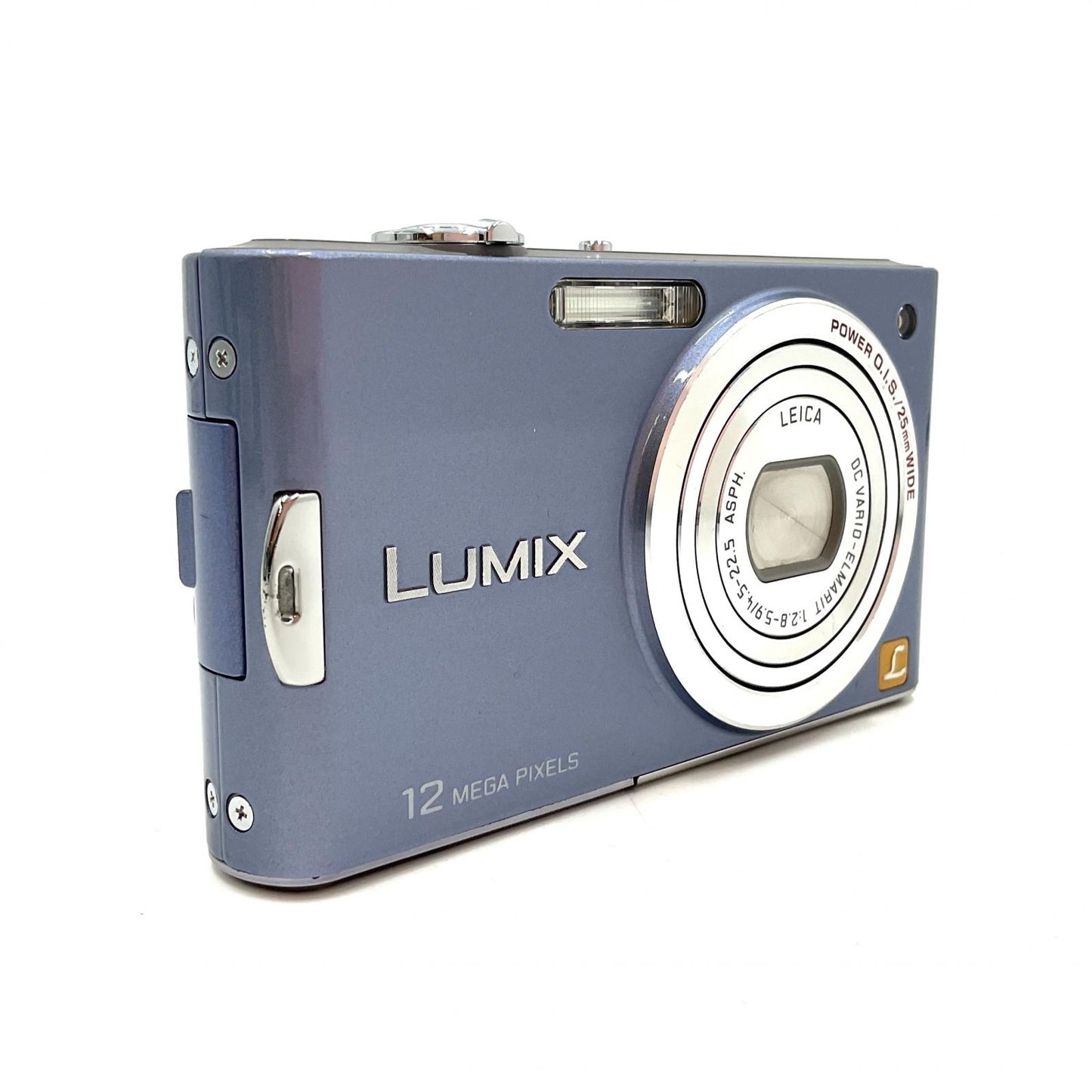 【全額返金保証】【最速発送】Panasonic コンパクトデジタルカメラ LUMIX DMC-FX60 [ラベンダーブルー] 動作確認済