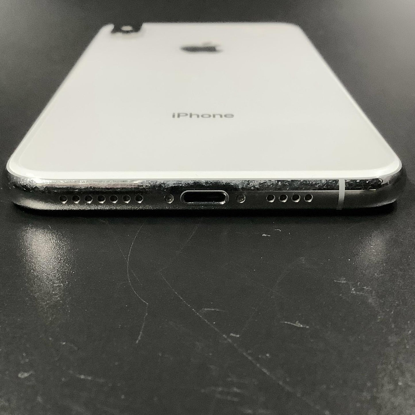 【全額返金保証】【最速発送】Apple iPhone iPhone XS Max 256GB シルバー SIMフリー 白ロム 動作確認済 85%
