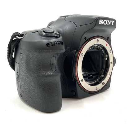 【全額返金保証】【最速発送】Sony デジタル一眼 α57 SLT-A57 ボディ ブラック 動作確認済