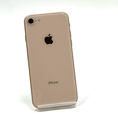 【全額返金保証】【最速発送】Apple iPhone iPhone 8 64GB ゴールド docomo SIMフリー 白ロム 動作確認済 85%