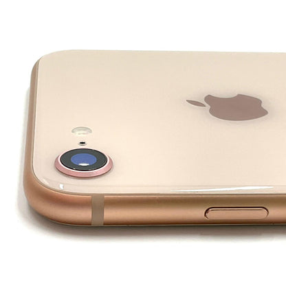 【全額返金保証】【最速発送】Apple iPhone iPhone 8 64GB ゴールド docomo SIMフリー 白ロム 動作確認済 85%