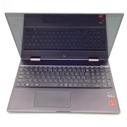 【全額返金保証】【最速発送】HP Envy x360 15-cp0016AU AMD Ryzen 5 2500U with Radeon Vega Mobile Gfx 8GB M.2 SSD 256GB HDD 1TB 100% 動作確認済