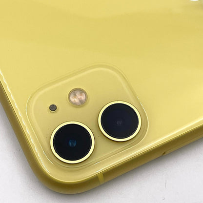【全額返金保証】【最速発送】Apple iPhone iPhone 11 128GB イエロー Softbank 白ロム 動作確認済 75%