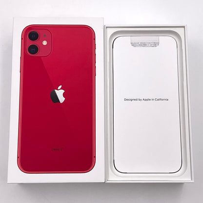 【全額返金保証】【最速発送】Apple iPhone iPhone 11 128GB (PRODUCT)RED Softbank 白ロム 動作確認済 76%