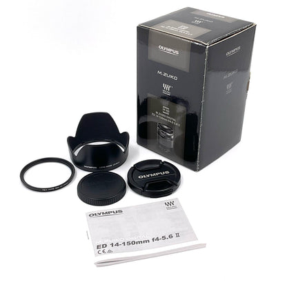【全額返金保証】【最速発送】OLYMPUS M.ZUIKO DIGITAL ED 14-150mm F4.0-5.6 II 美品 動作確認済
