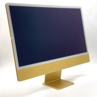 【全額返金保証】【最速発送】Apple iMac 24インチ Apple M1 8GB M.2 SSD 256GB イエロー 超美品 動作確認済