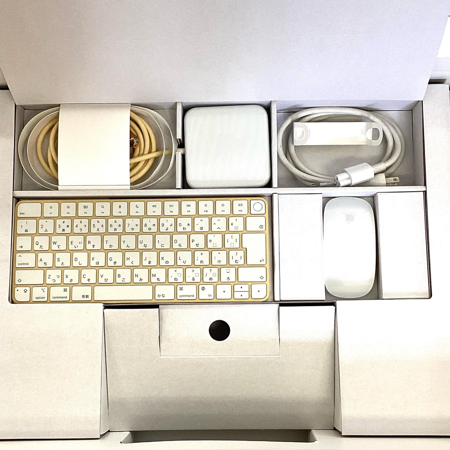 【全額返金保証】【最速発送】Apple iMac 24インチ Apple M1 8GB M.2 SSD 256GB イエロー 超美品 動作確認済