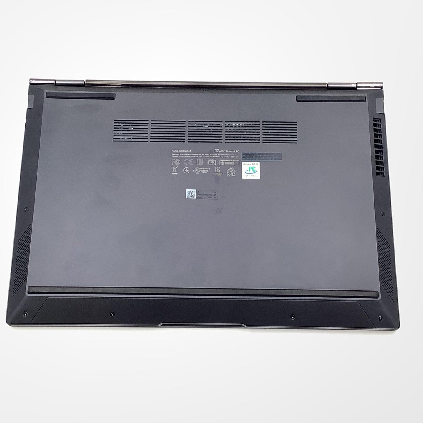 【全額返金保証】【最速発送】ASUS Zenbook UM3402YA AMD Ryzen 7 7730U with Radeon Graphics 2.00GHz 16GB M.2 SSD 512GB 90.7% 美品 動作確認済